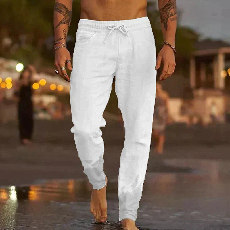 Liam™ | Relaxed Linen Beach Pants