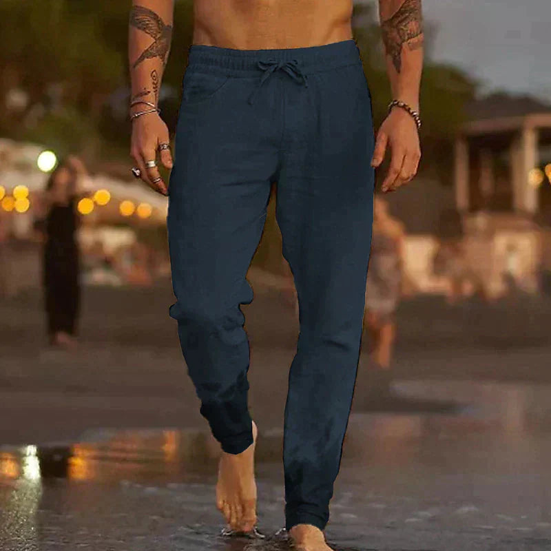 Liam™ | Relaxed Linen Beach Pants