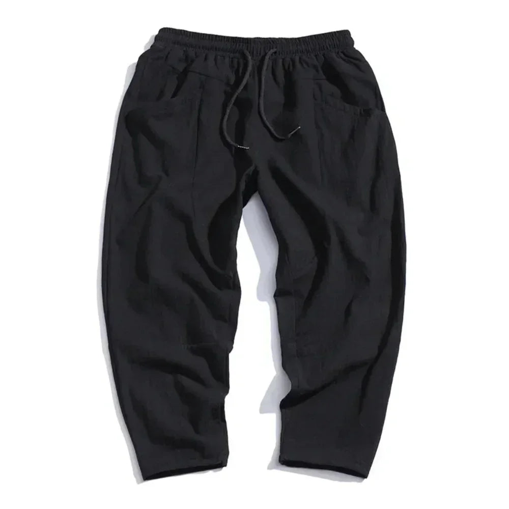 Jude™ | City Linen Ankle Trousers