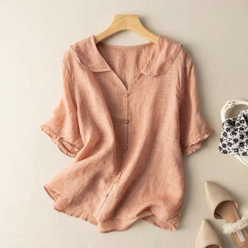Naomi™ | Lightweight Linen Shirt for Women
