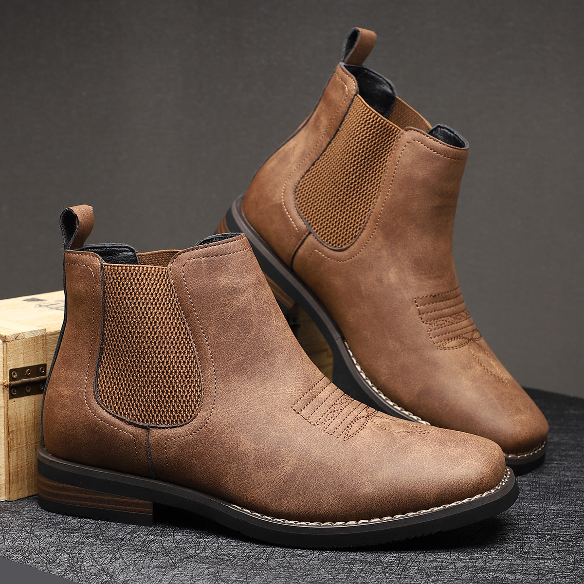 Porter™ | Polished Boots - By Mezory-London