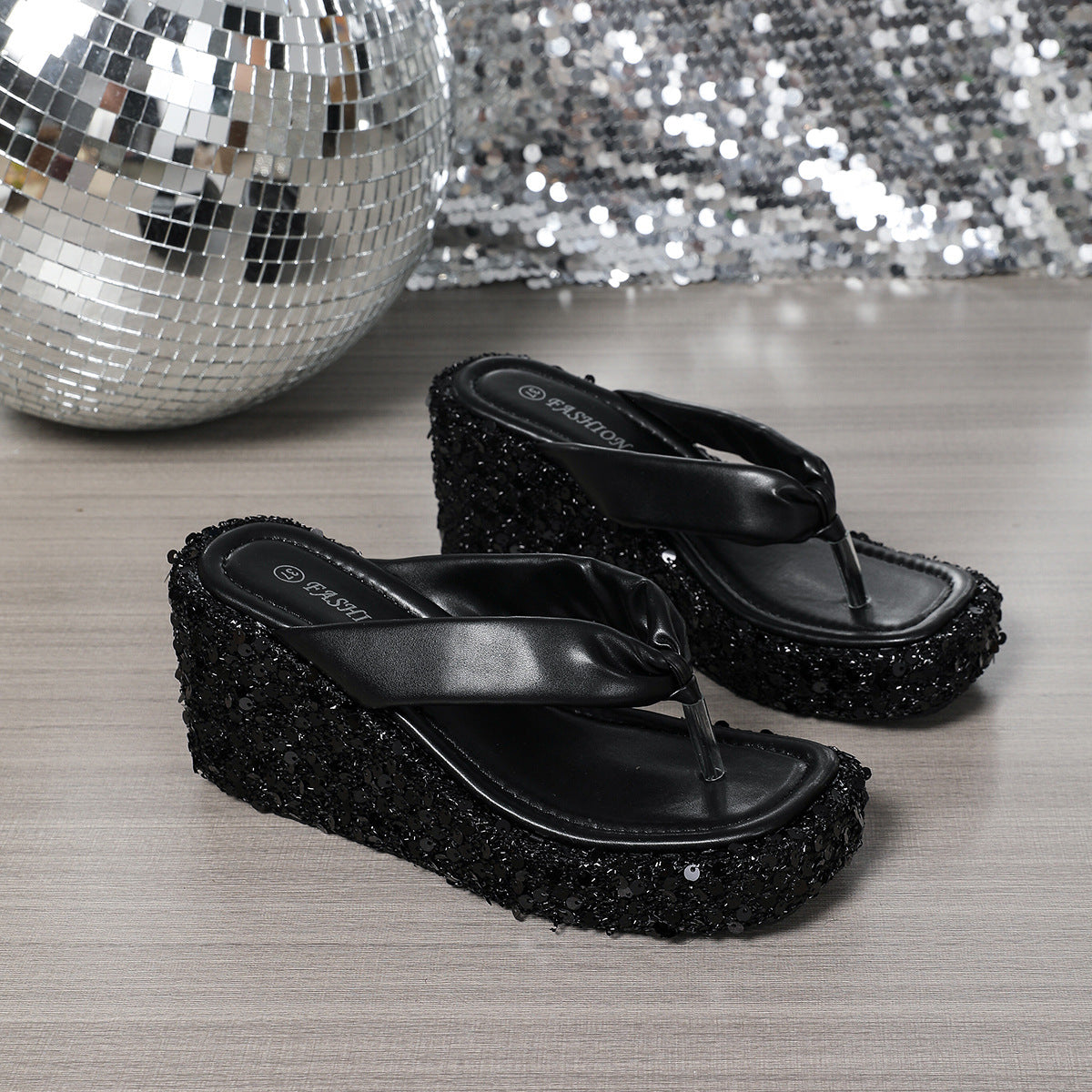 Camila™ | Summer 2025 Platform Flip-Flops with Cushioned Sole