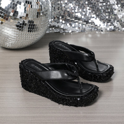 Camila™ | Summer 2025 Platform Flip-Flops with Cushioned Sole