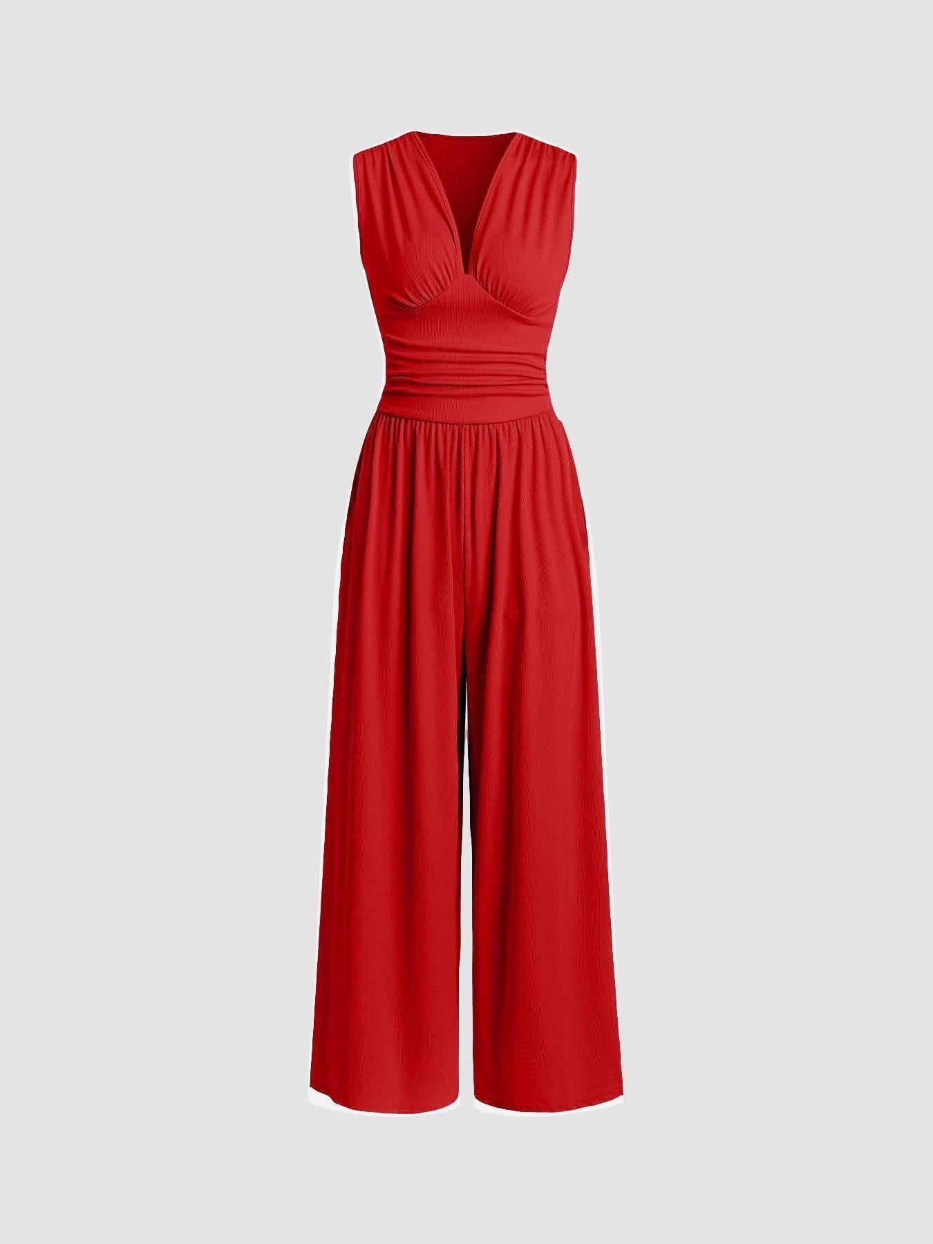 Ava™ | Elegant Sleeveless Jumpsuit