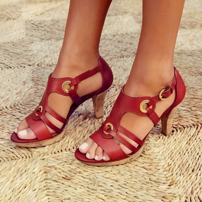 Ava™ | Elegant Wrap Heel