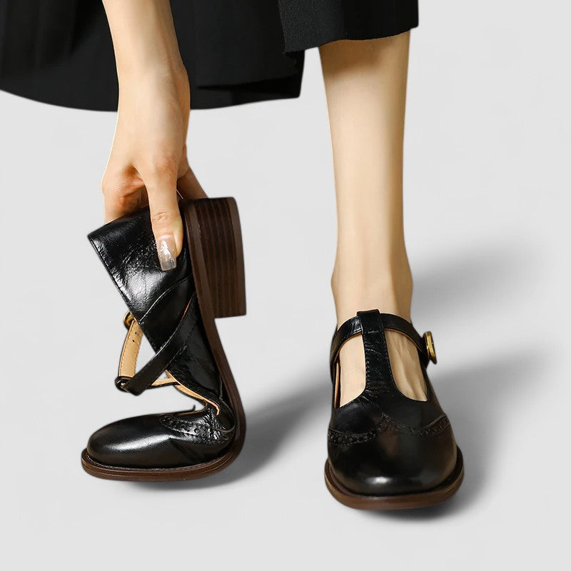Mia™ | All-Day Comfort Mary Janes - By Mezory-London