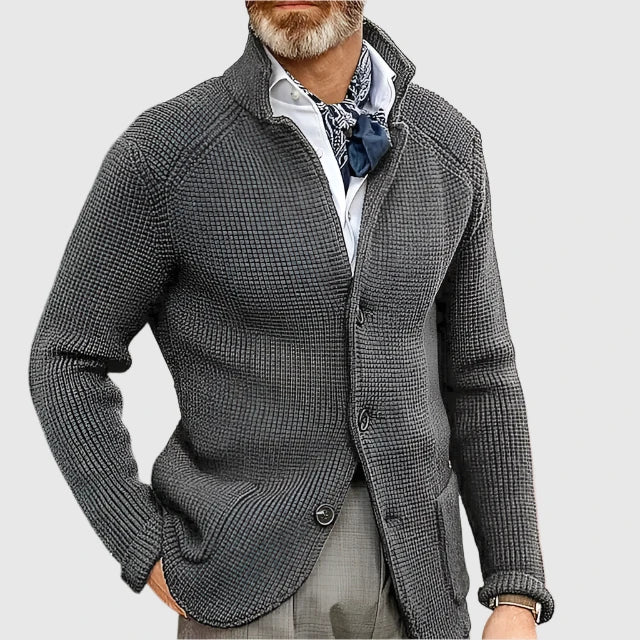 Benjamin™ | Merino Knit Cardigan - By Mezory-London