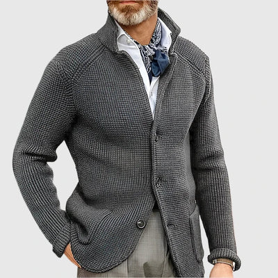 Benjamin™ | Merino Knit Cardigan - By Mezory-London