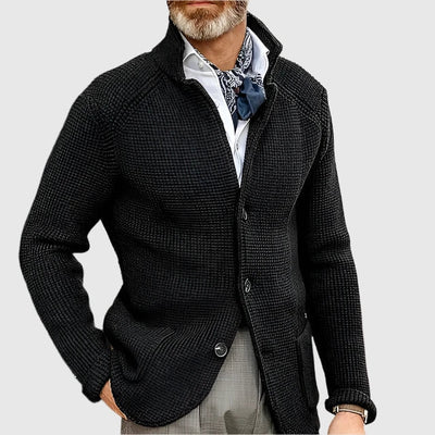 Benjamin™ | Merino Knit Cardigan - By Mezory-London