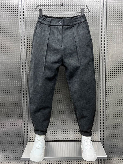 James™ | Elegant Mélange Trousers