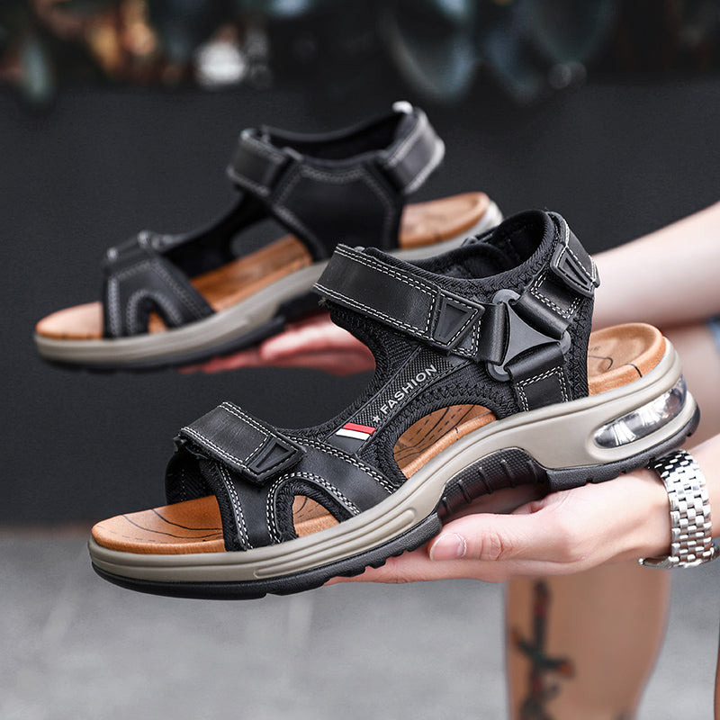Breon™ | Classic Comfort Leather Sandals