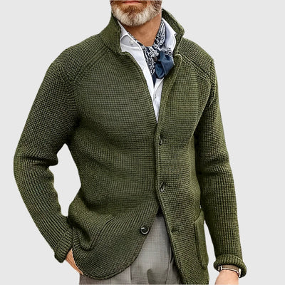 Benjamin™ | Merino Knit Cardigan - By Mezory-London