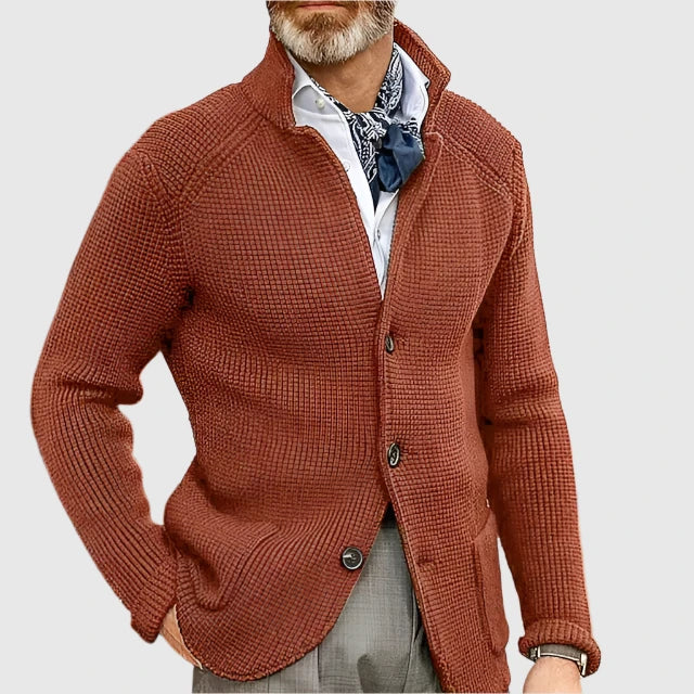 Benjamin™ | Merino Knit Cardigan - By Mezory-London