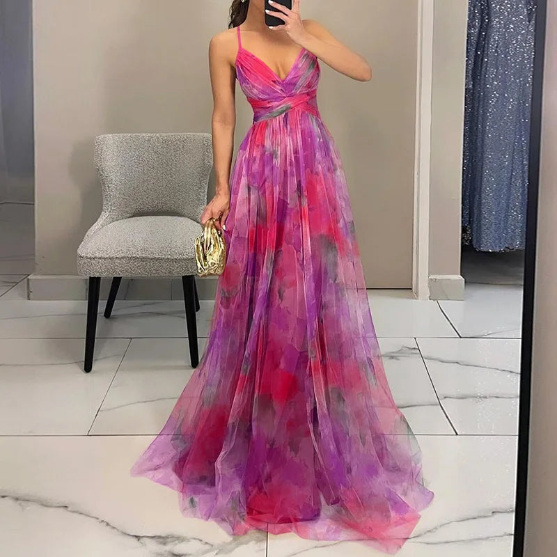Olivia™ | Bohemian Bloom Maxi Dress