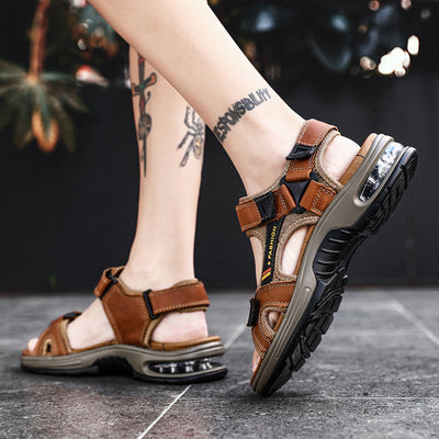 Breon™ | Classic Comfort Leather Sandals