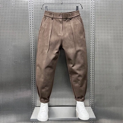 James™ | Elegant Mélange Trousers