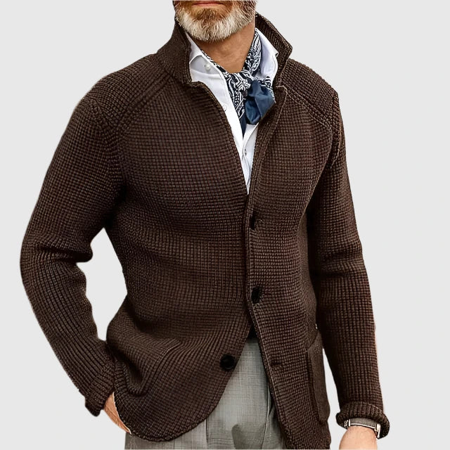 Benjamin™ | Merino Knit Cardigan - By Mezory-London
