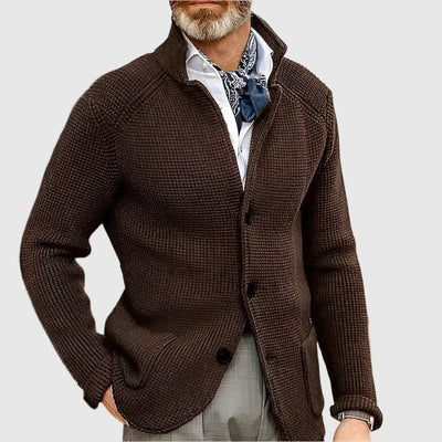 Benjamin™ | Merino Knit Cardigan - By Mezory-London