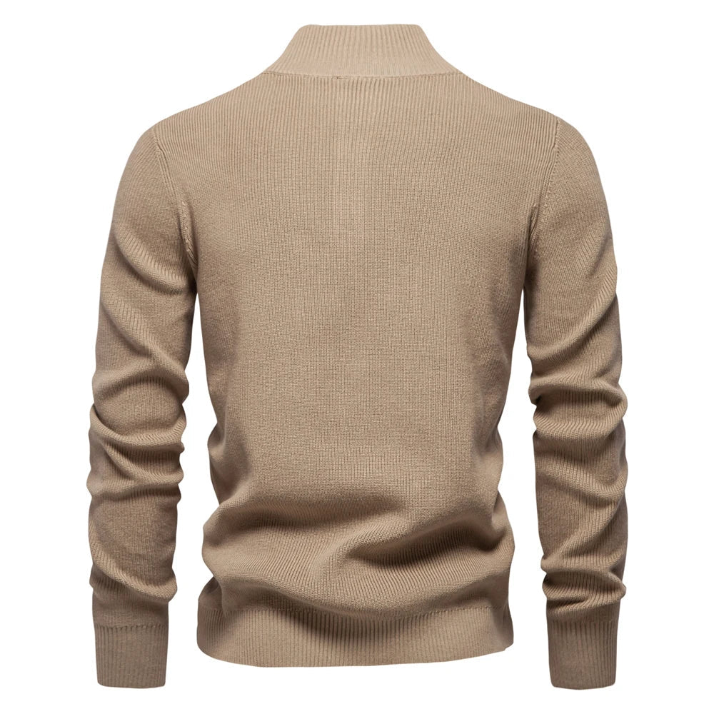 Preston™ | Classic Button-Neck Sweater - By Mezory-London