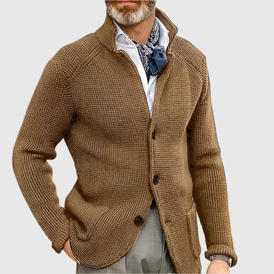 Benjamin™ | Merino Knit Cardigan - By Mezory-London