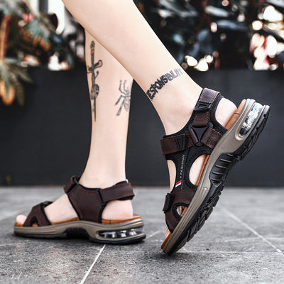 Breon™ | Classic Comfort Leather Sandals