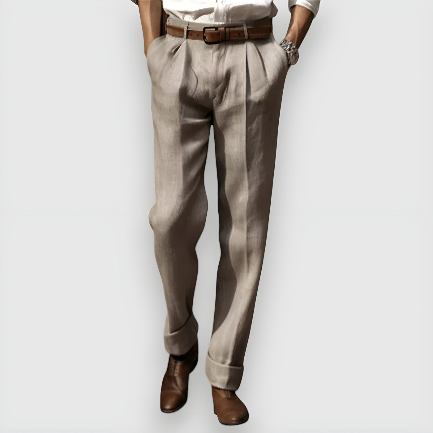 Leonard™ | Signature Linen Pants