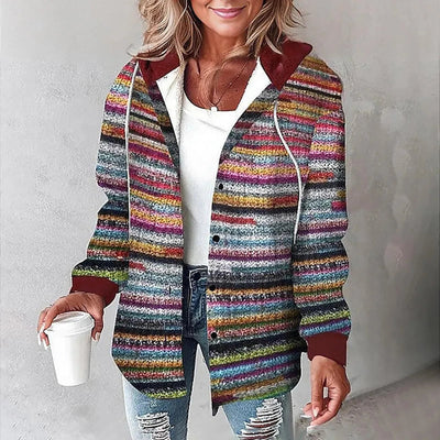 Josefin™ | Aurora Check Shirt Jacket