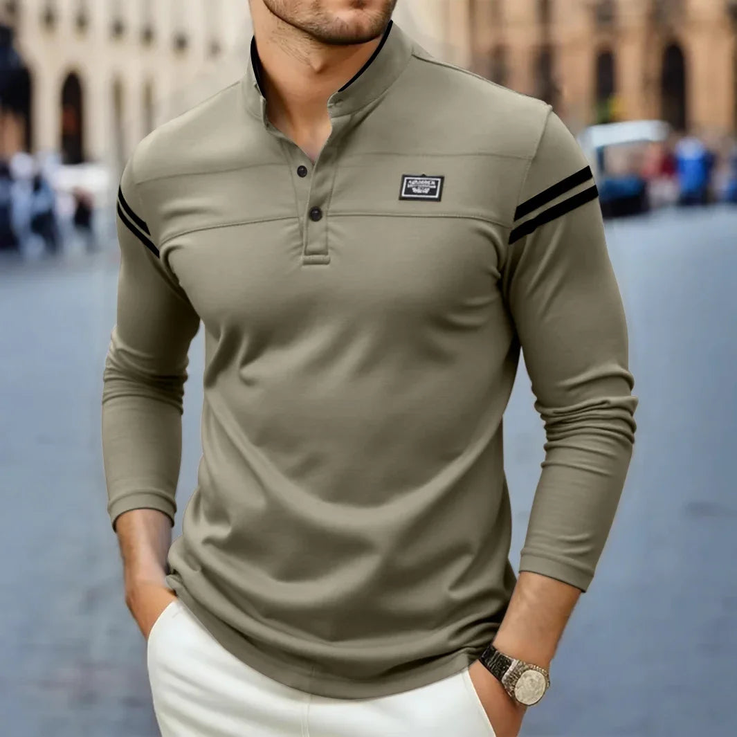 Spencer™ | Modern Long Sleeve Shirt for Men
