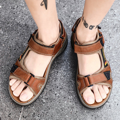 Breon™ | Classic Comfort Leather Sandals