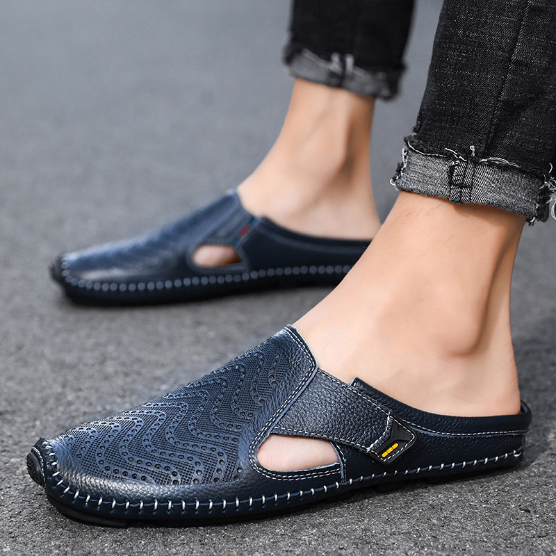 William™ | Italian Leather Sandals
