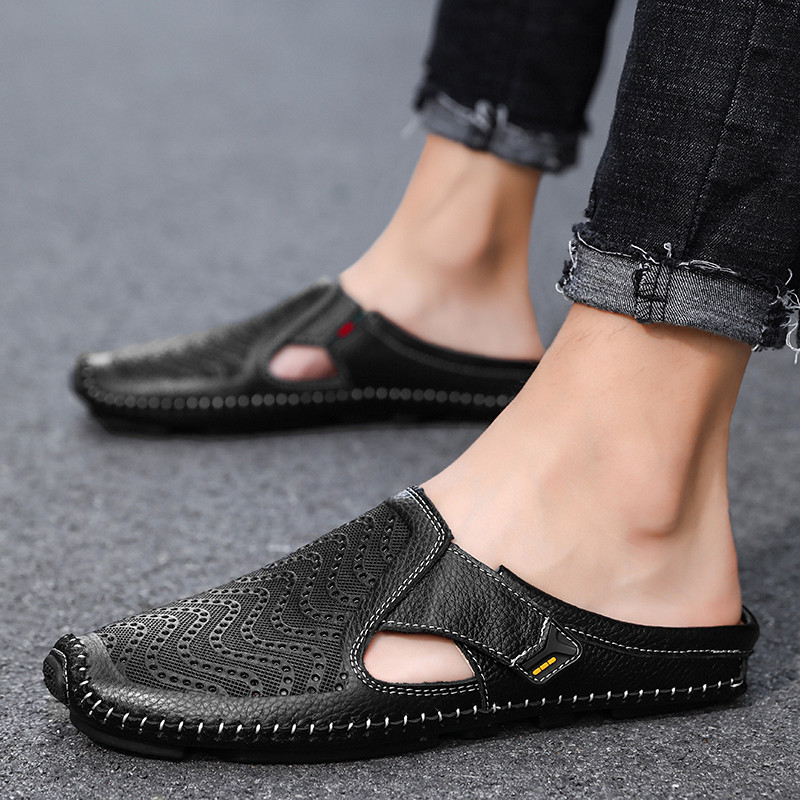William™ | Italian Leather Sandals
