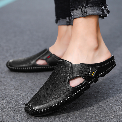 William™ | Italian Leather Sandals