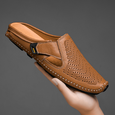 William™ | Italian Leather Sandals