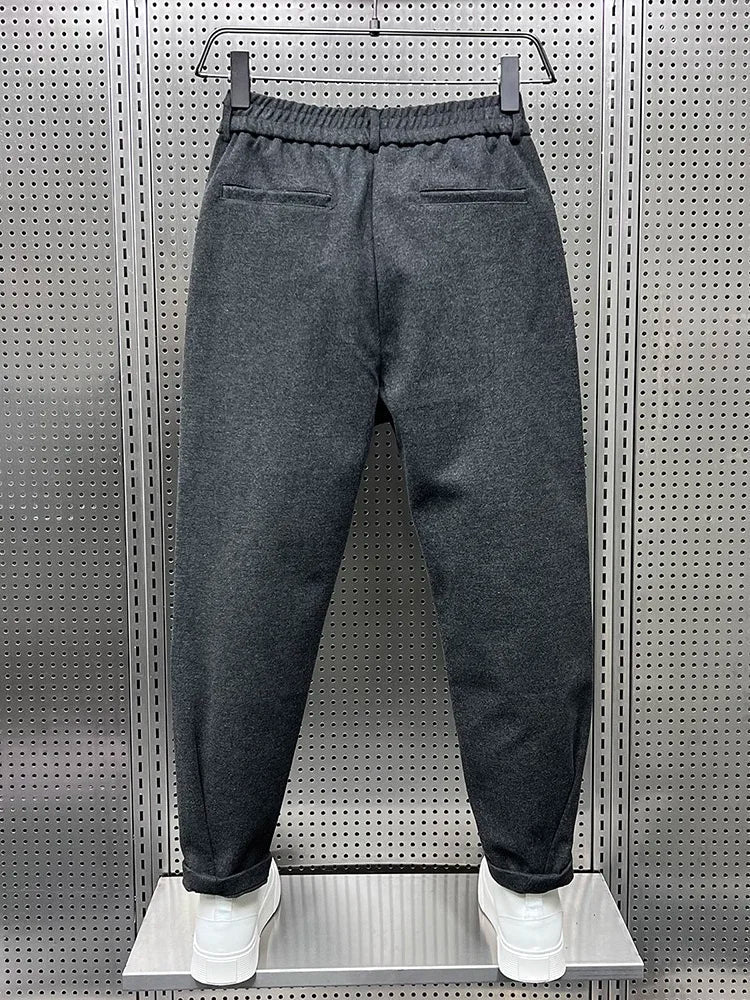 James™ | Elegant Mélange Trousers