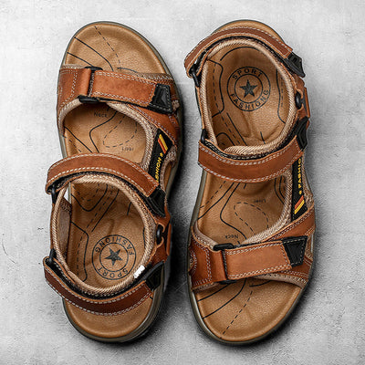 Breon™ | Classic Comfort Leather Sandals