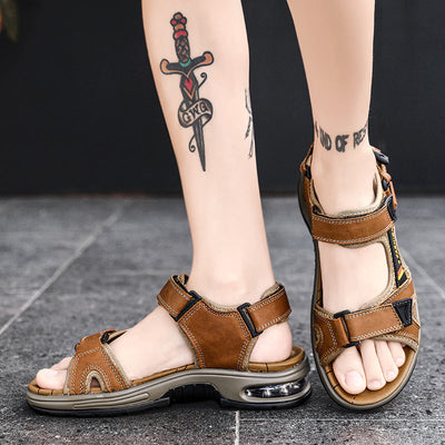Breon™ | Classic Comfort Leather Sandals