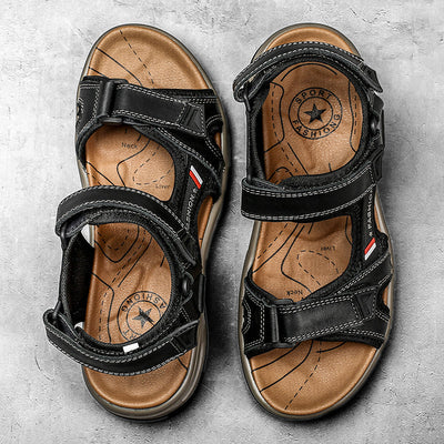 Breon™ | Classic Comfort Leather Sandals