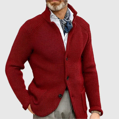 Benjamin™ | Merino Knit Cardigan - By Mezory-London
