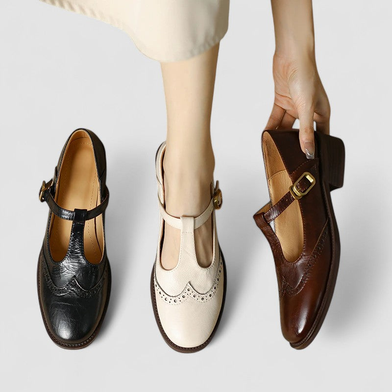 Mia™ | All-Day Comfort Mary Janes - By Mezory-London