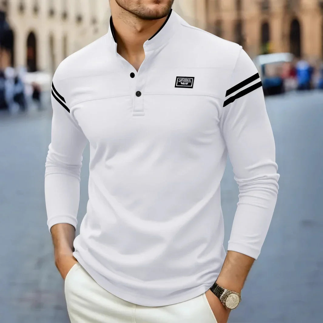 Spencer™ | Modern Long Sleeve Shirt for Men
