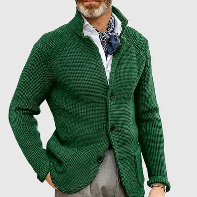 Benjamin™ | Merino Knit Cardigan - By Mezory-London