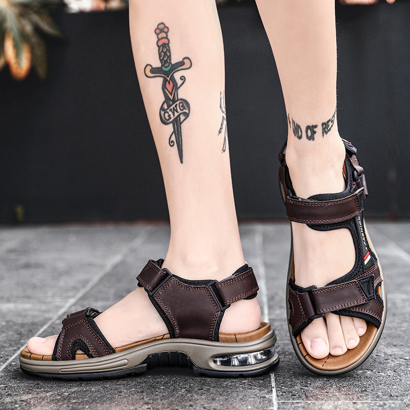 Breon™ | Classic Comfort Leather Sandals