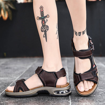 Breon™ | Classic Comfort Leather Sandals