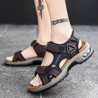 Breon™ | Classic Comfort Leather Sandals