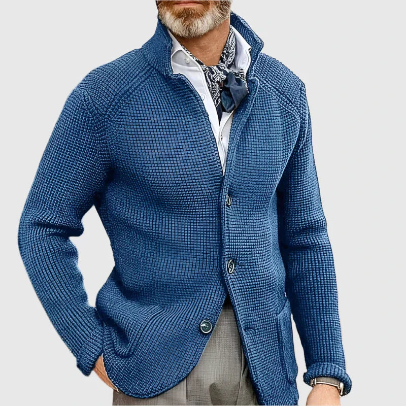 Benjamin™ | Merino Knit Cardigan - By Mezory-London