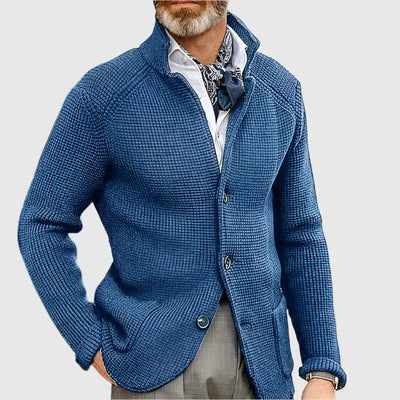 Benjamin™ | Merino Knit Cardigan - By Mezory-London