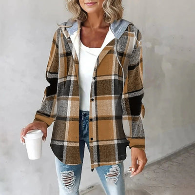 Josefin™ | Aurora Check Shirt Jacket