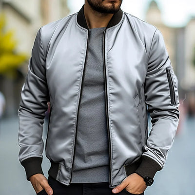 Logan™ | Timeless Comfort Bomber Jacket