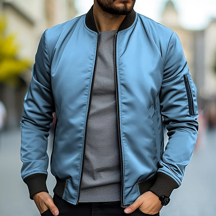 Logan™ | Timeless Comfort Bomber Jacket