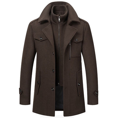 Benjamin™ | Dual-Layer 2-in-1 Coat - By Mezory-London